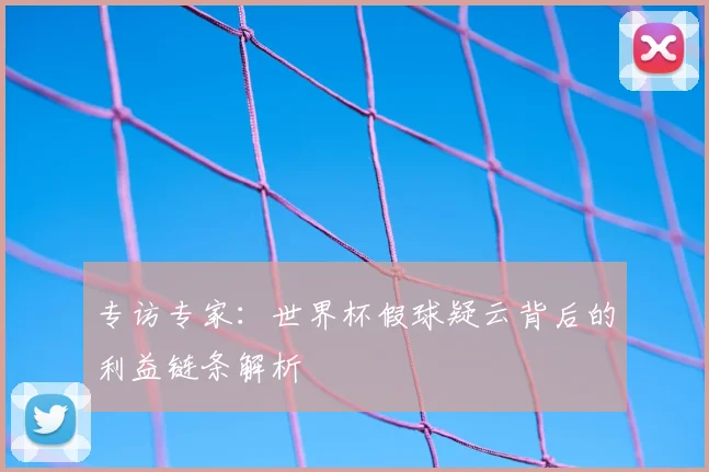 专访专家：世界杯假球疑云背后的利益链条解析